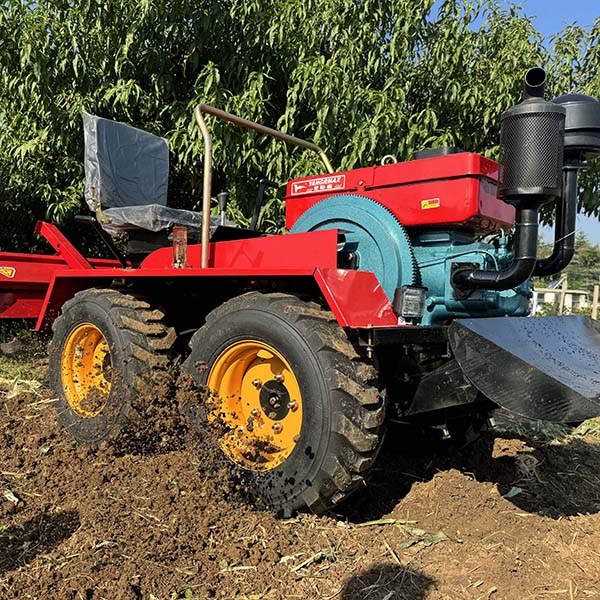 Technical characteristics and working principle of two wheel drive tractor